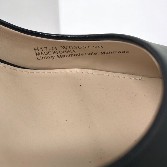 Cole Haan Women's Go-To Park Pumps Black Leather 3" Heel Sz 9 - Picture 8 of 12